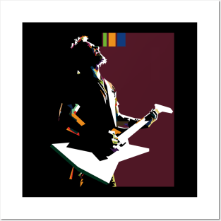 WPAP - james hetfield Posters and Art